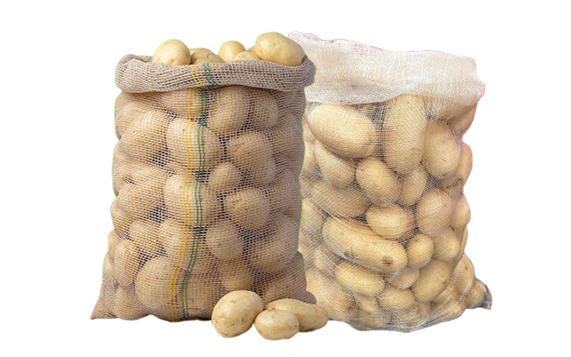 Sacaria 25 Kg Batata Roxa, Clone e Nylon