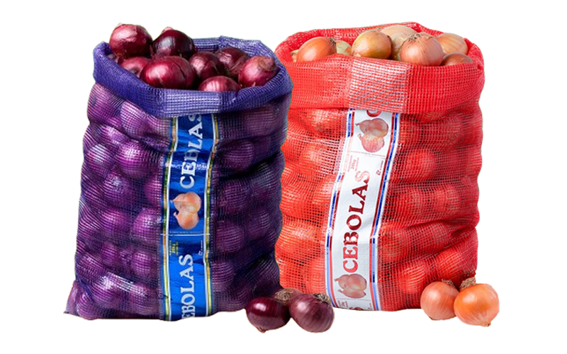 Sacaria 20 Kg Cebola Roxa e Vermelha